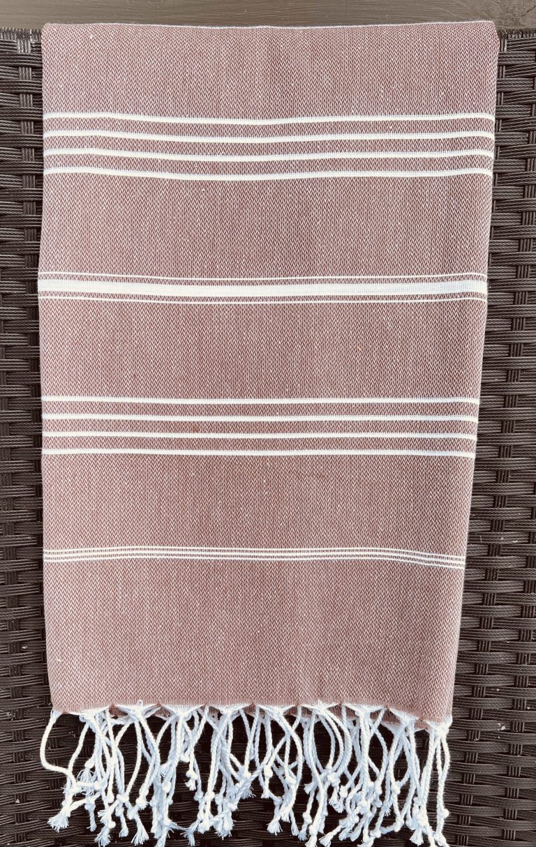 Hamam- pyyhe ruskea